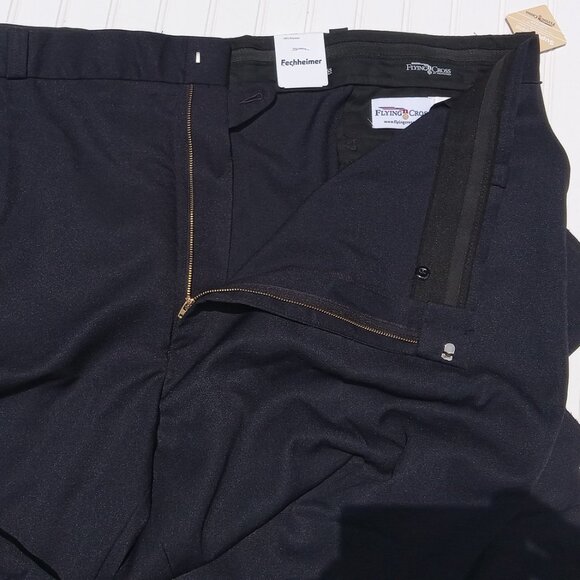 Flying Cross Fechheimer Uniform Pants 58 LAPD Navy Blue Unhemmed Garbadine Mens - Picture 11 of 15